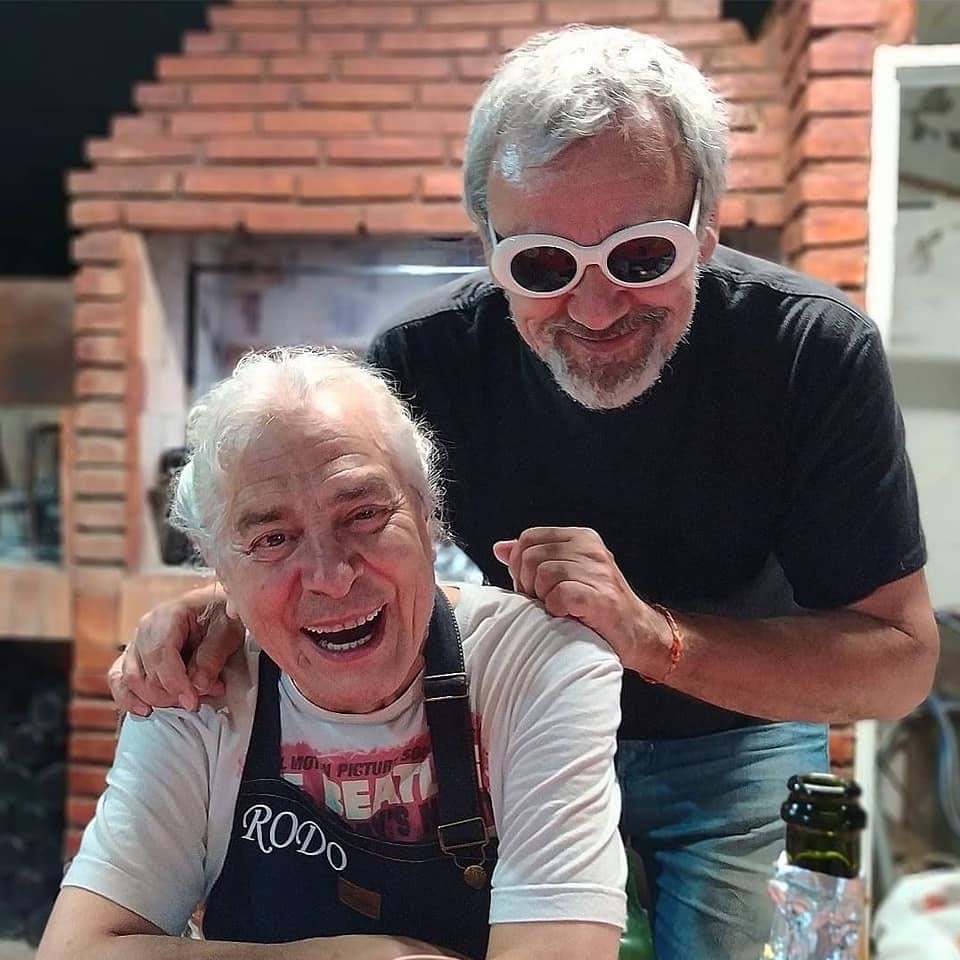 Con Rodolfo García